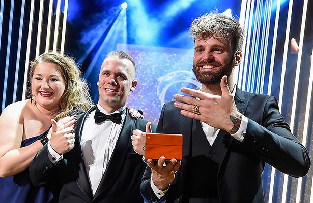 Tim Hofman, Linda en Alex op Gouden Televizier-Ring Gala 2020
